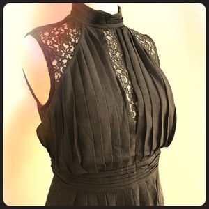 Black Sleeveless Cocktail Dress